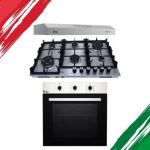 طقم بلت ان بيورتي -مسطح 6 عين غاز HPT904S + فرن غاز 60 سم PT601GG + شفاط 90 سم P T SLIM X