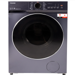 غساله توشيبا اوتوماتيك 8.5كيلو 1400لفه مورندي جراي انفرتر TWT21BU95UWEGMG