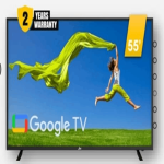 شاشه جاك 55بوصة جوجل بدون فريم رسيفر NGLD55JC8132B 4K