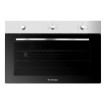 فرن فريش 90سم غاز شوايه غاز ستانلس 2مروحه قلايه هوائيه هيدروليك كود9660