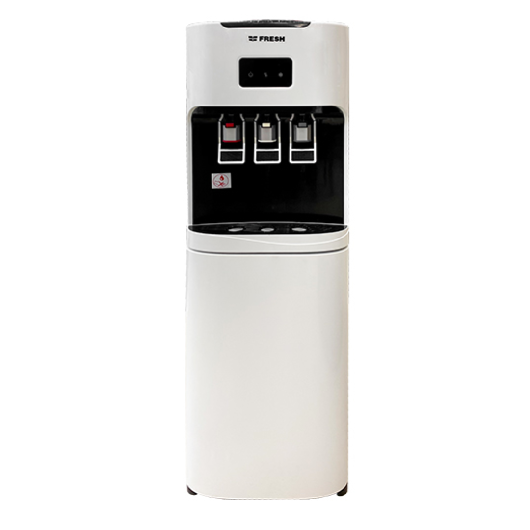 fresh_water_dispenser_3_taps_hotcoldwarm_without_portfolio_white_fw-16vfw2.png مبرد فريش مياه 3حنفيه ابيض FW16VFW2 - الصورة 1