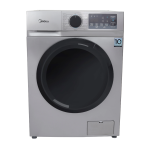 غساله ميديا اوتوماتيك 8كيلو 1400لفه سلفر انفرتر بخار MFN09W80BS