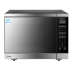 ميكرويف توشيبا 45لتر سلفر زجاج ديجيتال 1200وات ML3EM45PFIMB