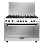 بوتجاز فريش 5شعله 90سم هاى كاست ستانلس مروحه ديجيتال اشعال كامل نحاس كود 7079