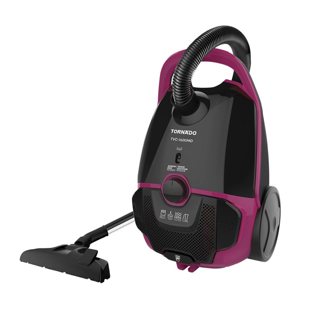 ⁦مكنسه تورنيدو 1600وات نبيتي فلتر هيبا TVC1600MD⁩ - الصورة ⁦1⁩