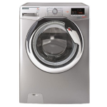 غساله هوفر 7كيلو سلفر 1100لفة بخار انفرتر واى فاى شاشه ال سى دى H3WS17TMF3RELA