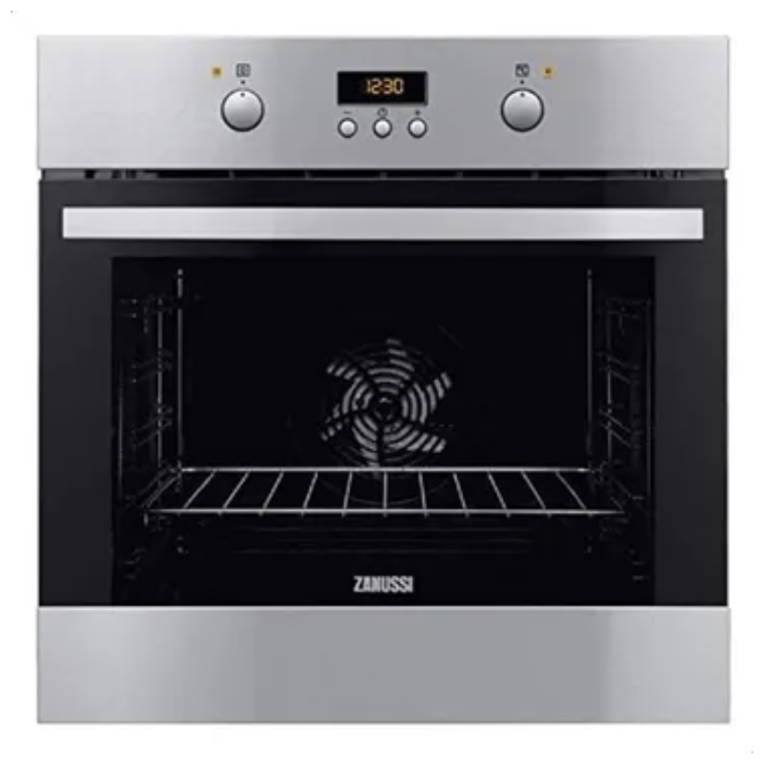 ⁦فرن زانوسى 60سم كهرباء وشوايه كهرباء ديجيتال ZOB35602XK⁩ - الصورة ⁦1⁩