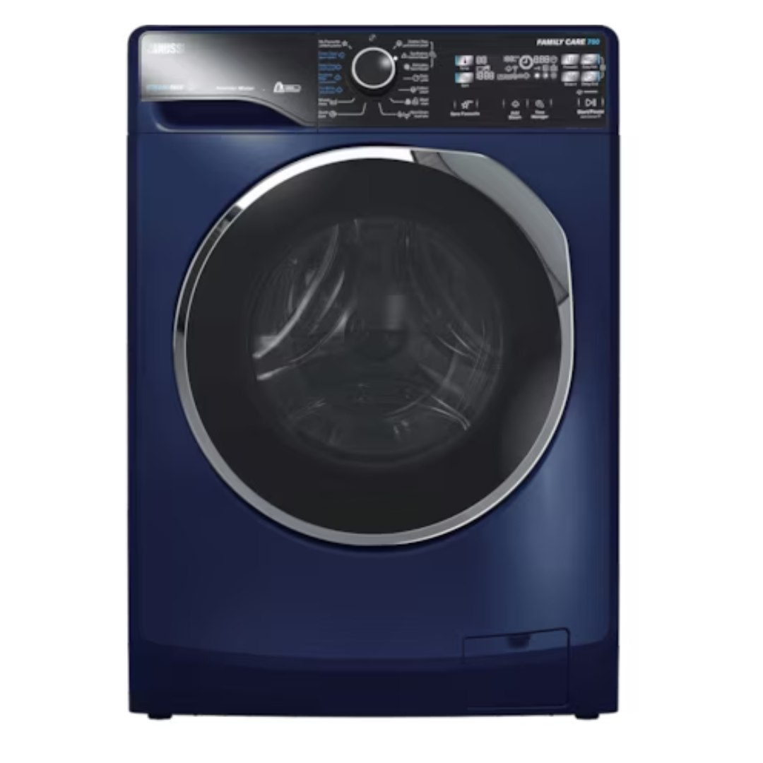 ⁦غساله زانوسى اوتوماتيك 8كيلو 1200لفه ازرق انفرتر بخار ستيم ماكس ZWF8221ML7 كود9555⁩ - الصورة ⁦1⁩