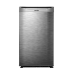 ثلاجه تورنيدو ميني بار 100لتر سلفر MBRAR100S