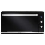 فرن 90 سم غاز شواية غاز بالمروحة ديجيتال تليسكوبيك تنظيف ذاتي كاتاليتيك - 83 لتر