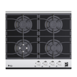 HPT622-GX – Gas Hob 4 Eyes Heavy Duty Grids