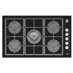 HPT975G – Gas Hob 5 Eyes Heavy Duty Grids