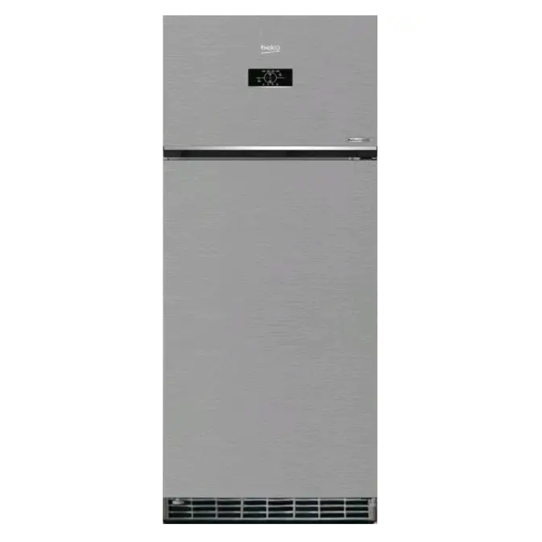 ⁦ثلاجه بيكو 14قدم 406لتر سلفر ديجيتال انفرتر هارفست RDNE455M20XBIDS⁩ - الصورة ⁦1⁩
