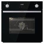 فرن غاز فردي بلت-ان أسود 60 سم، مؤقت برمجة إلكتروني للتحكم باللمس، أقصى درجة حرارة للفرن: 250 درجة مئوية، مجهز بدوران آلي للسيخ.