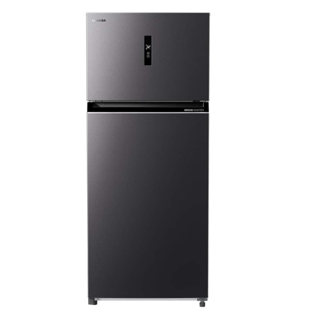 ⁦ثلاجه توشيبا 535لتر مورندي رمادى غامق انفرتر ديجيتال GRRT702WEPMN06⁩ - الصورة ⁦1⁩