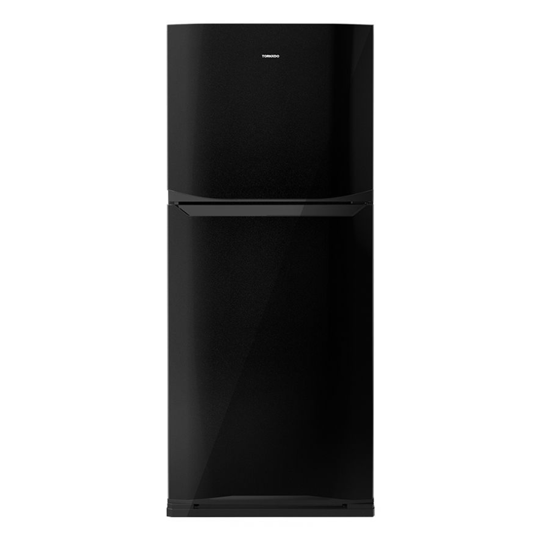 ⁦ثلاجه تورنيدو 395لتر اسود انفرتر RF51FTVBK⁩ - الصورة ⁦1⁩