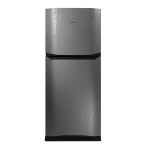 ثلاجه تورنيدو 395لتر استانلس انفرتر RF51FTVDST